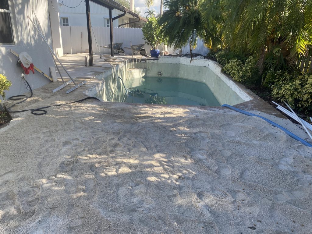 Pool Before